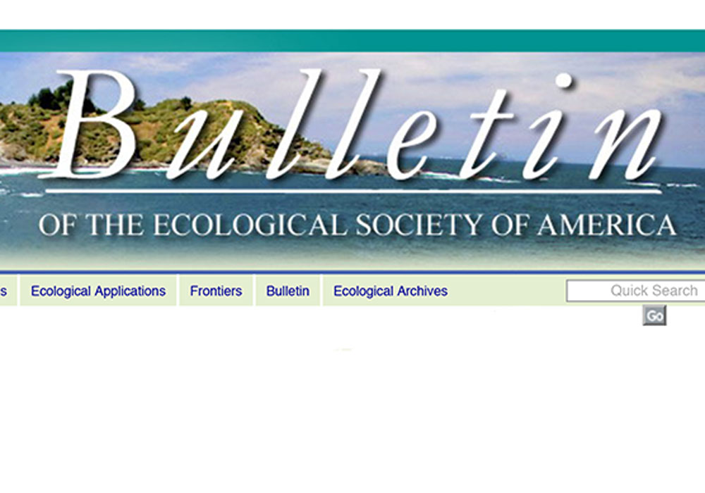 Bulletin of the Ecological Society of America Article Editing