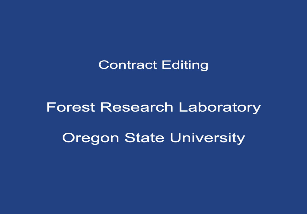 Forest Research Laboratory, Oregon State University
